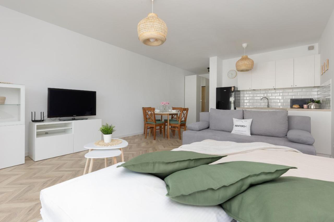 Ursus Sunny Studio For 4 Guests With Parking & Balcony By Noclegi Renters Warsaw Exterior photo