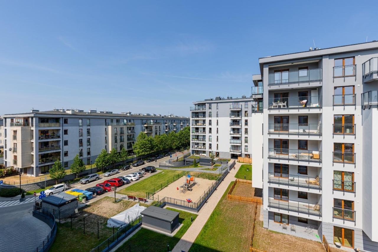 Ursus Sunny Studio For 4 Guests With Parking & Balcony By Noclegi Renters Warsaw Exterior photo